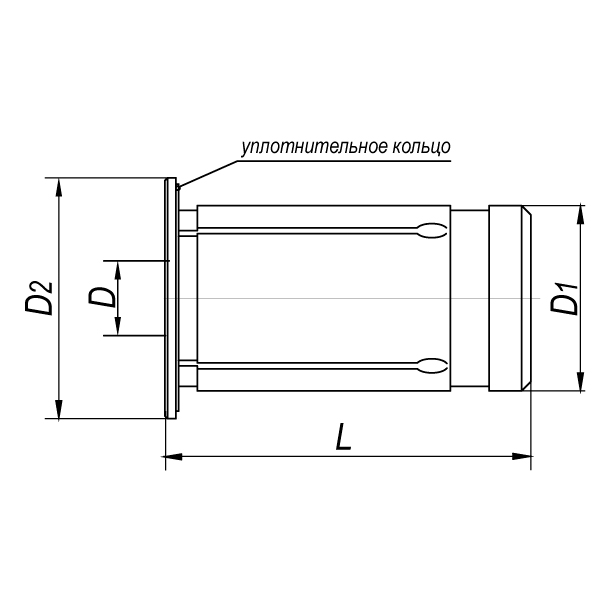 Втулка переходная для гидрозажимного патрона 32-10 мм
