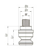 Установочный палец 12x16 мм