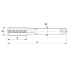 Комплект ручных метчиков MF40x1,5 DIN2181 HSSG 2 предмета
