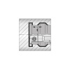 Державка токарная MGIVR2520-2 для обработки канавок правая